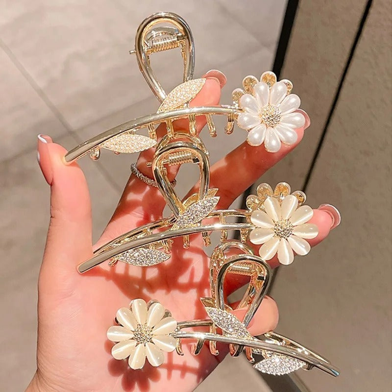Flower Hair Claws for Women-1psc